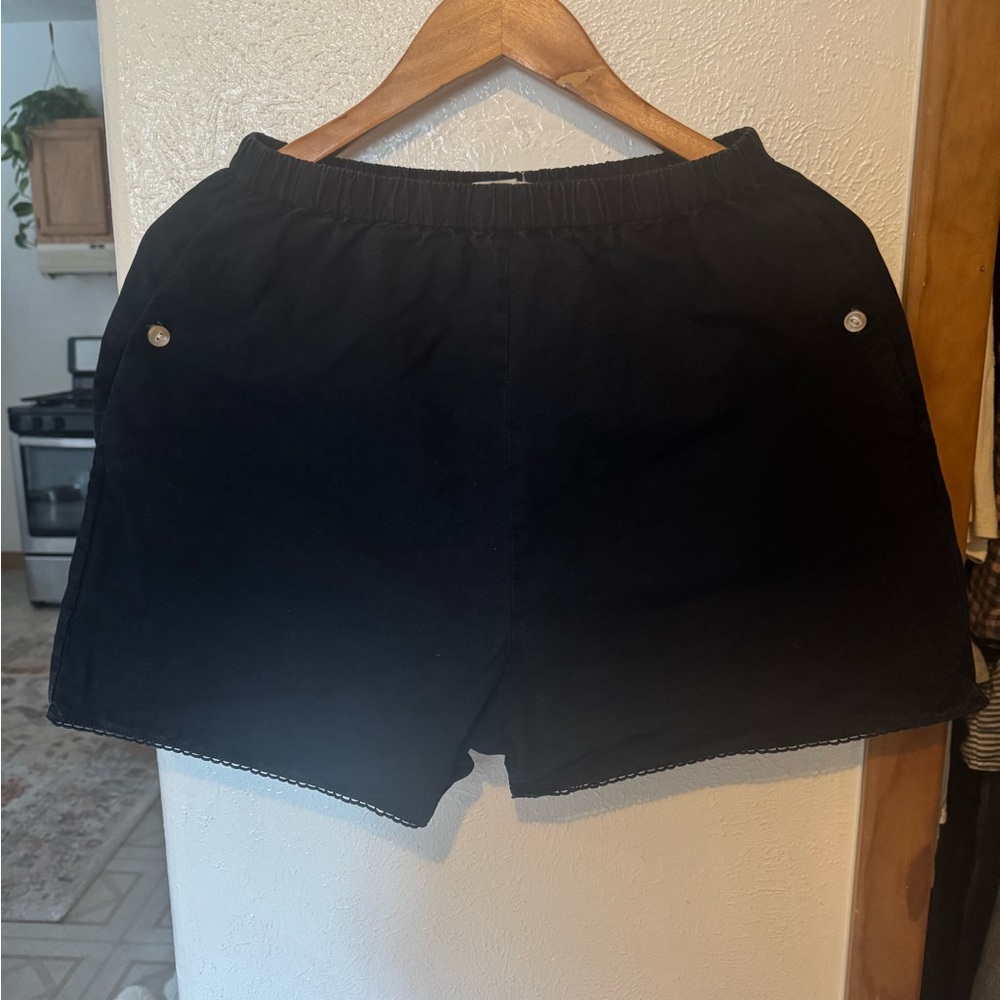 Rudy Jude Black Indigo Shorts // S // A Deep Blue